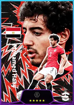 Mohamed Hany eFootball 2026 player card, 79 OVR RB