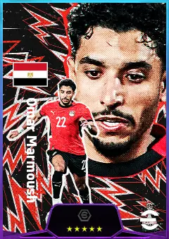 Omar Marmoush eFootball 2026 player card, 83 OVR CF