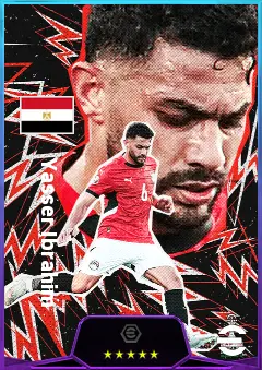Yasser Ibrahim eFootball 2026 player card, 78 OVR CB