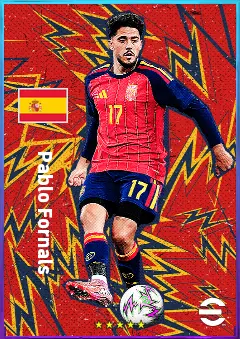 Pablo Fornals eFootball 2026 player card, 93 OVR AMF