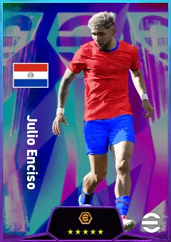 Julio Enciso eFootball 2026 player card, 81 OVR SS