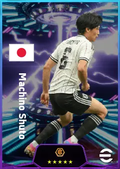 Machino Shuto eFootball 2026 player card, 81 OVR SS