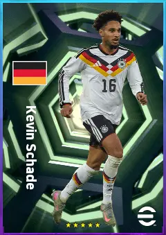 Kevin Schade eFootball 2026 player card, 81 OVR LWF