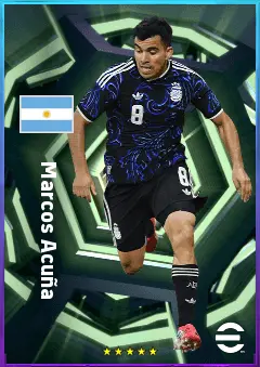 Marcos Acuña eFootball 2026 player card, 79 OVR LB