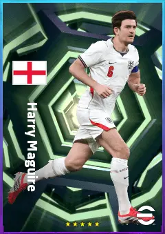 Harry Maguire eFootball 2026 player card, 80 OVR CB