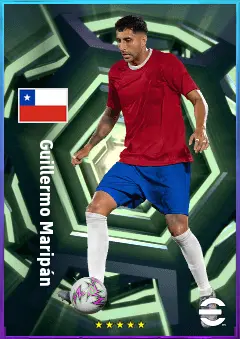Guillermo Maripán eFootball 2026 player card, 80 OVR CB