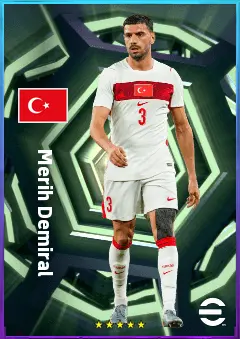 Merih Demiral eFootball 2026 player card, 81 OVR CB