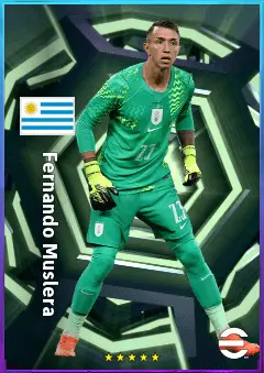 Fernando Muslera eFootball 2026 player card, 81 OVR GK