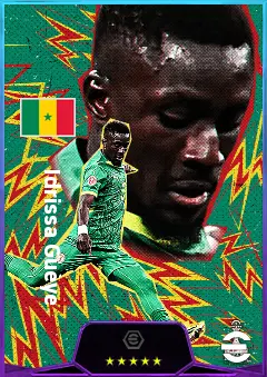 Idrissa Guèye eFootball 2026 player card, 81 OVR DMF