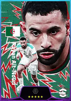 Rayan Aït-Nouri eFootball 2026 player card, 82 OVR LB