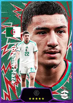 Ibrahim Maza eFootball 2026 player card, 81 OVR AMF