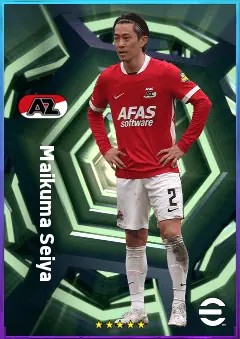Maikuma Seiya eFootball 2026 player card, 80 OVR RB