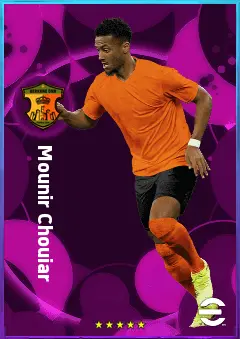 Mounir Chouiar eFootball 2026 player card, 80 OVR AMF