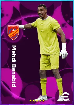 Mehdi Benabid eFootball 2026 player card, 79 OVR GK