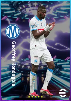 Geoffrey Kondogbia eFootball 2026 player card, 81 OVR DMF
