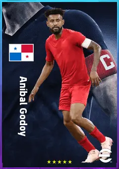 Aníbal Godoy eFootball 2026 player card, 78 OVR DMF