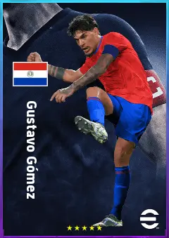 Gustavo Gómez eFootball 2026 player card, 79 OVR CB