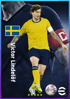 Victor Lindelöf eFootball 2026 player card, 79 OVR CB