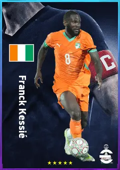 Franck Kessié eFootball 2026 player card, 81 OVR CMF