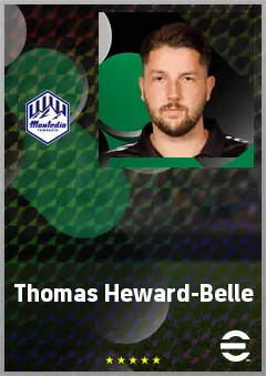 Thomas Heward-Belle eFootball 2026 player card, 69 OVR GK