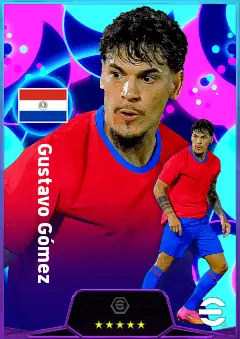 Gustavo Gómez eFootball 2026 player card, 81 OVR CB