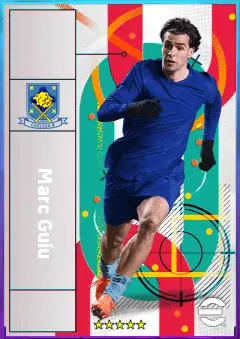 Marc Guiu eFootball 2026 player card, 81 OVR CF