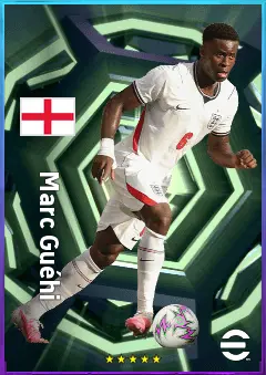 Marc Guéhi eFootball 2026 player card, 84 OVR CB