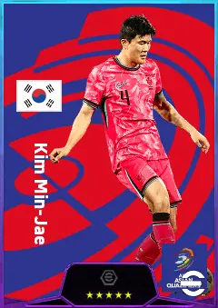 Kim Min-Jae eFootball 2026 player card, 82 OVR CB