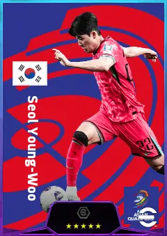 Seol Young-Woo eFootball 2026 player card, 79 OVR RB