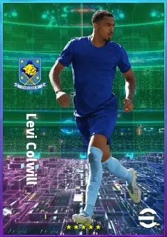 Levi Colwill eFootball 2026 player card, 82 OVR CB