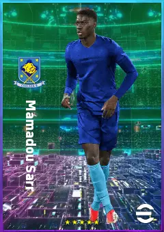 Mamadou Sarr eFootball 2026 player card, 81 OVR CB