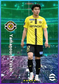 Yamanouchi Yusei eFootball 2026 player card, 74 OVR LB