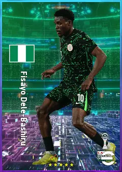 Fisayo Dele-Bashiru eFootball 2026 player card, 78 OVR CMF