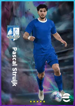 Pascal Struijk eFootball 2026 player card, 78 OVR CB