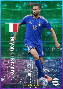 Bryan Cristante eFootball 2026 player card, 81 OVR DMF