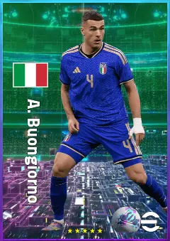 A. Buongiorno eFootball 2026 player card, 81 OVR CB