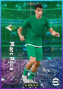 Marc Roca eFootball 2026 player card, 80 OVR DMF