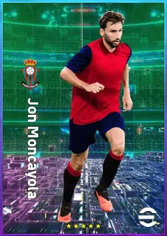 Jon Moncayola eFootball 2026 player card, 79 OVR CMF