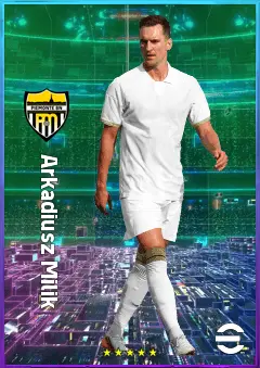 Arkadiusz Milik eFootball 2026 player card, 79 OVR CF