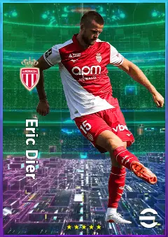 Eric Dier eFootball 2026 player card, 80 OVR CB