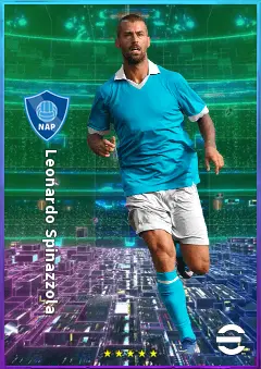 Leonardo Spinazzola eFootball 2026 player card, 81 OVR LB