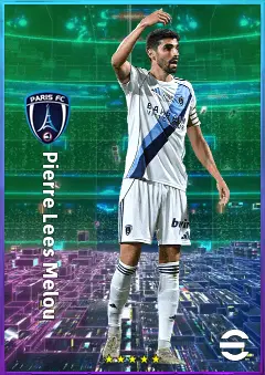 Pierre Lees Melou eFootball 2026 player card, 80 OVR DMF