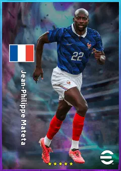 Jean-Philippe Mateta eFootball 2026 player card, 82 OVR CF
