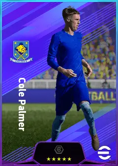 Cole Palmer eFootball 2026 player card, 83 OVR AMF
