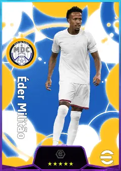 Éder Militão eFootball 2026 player card, 84 OVR CB