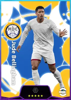 Jude Bellingham eFootball 2026 player card, 84 OVR AMF