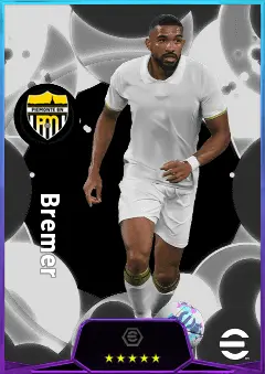Bremer eFootball 2026 player card, 82 OVR CB