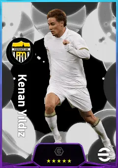 Kenan Yıldız eFootball 2026 player card, 83 OVR AMF