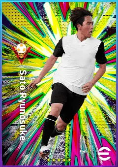 Sato Ryunosuke eFootball 2026 player card, 78 OVR SS