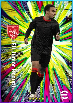 Éli Junior Kroupi eFootball 2026 player card, 80 OVR SS